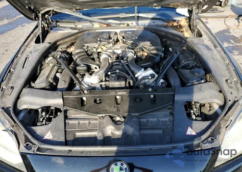 2012 BMW 650 I z USA, uszkodzony, nr VIN WBALX3C57CDV77507